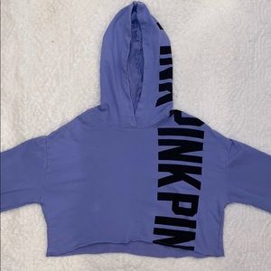 6/$20.  Cropped PINK hoodie
